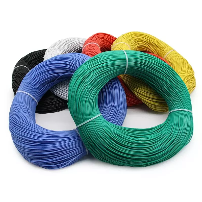 1/5/10m Soft Silicone Cable 26 24 22 20 18 16 14 12 10 8 6 4 2AWG Car Battery Automotive Wiring Heat-resistant Electrical Wires