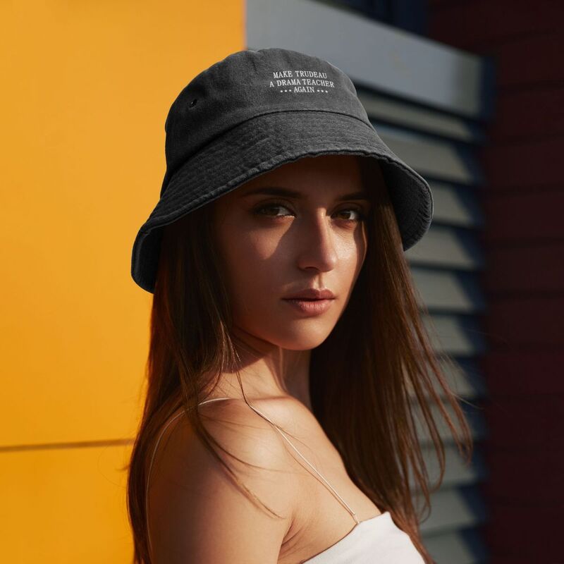 트루도 드라마 선생님을 다시 만들기-캐나다 그레이트 어게인 버킷 햇 더비 모자, 남녀공용 태양 모자