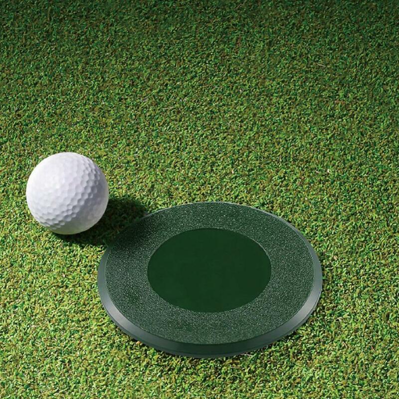 Coperchio della tazza da Golf coperchio del foro tazza per mettere tazza con foro verde ausili per l'allenamento per la pratica accessori per la tazza del foro del campo da Golf verde per la casa
