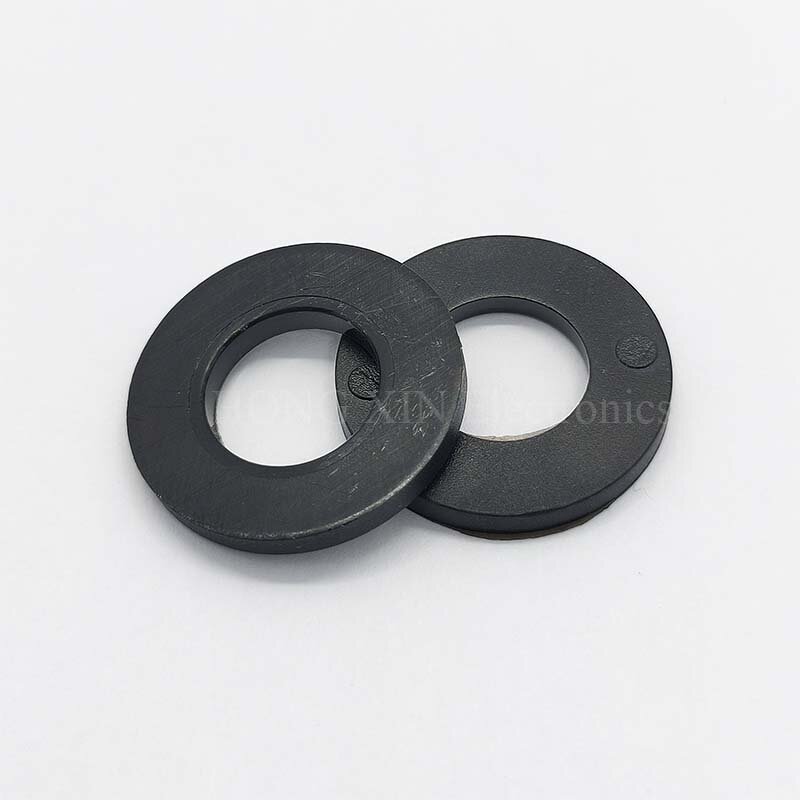 M10*20*2 Black Nylon Washer Plastic Flat Spacer Washer Thickness circular round Gasket Ring High Quality circular