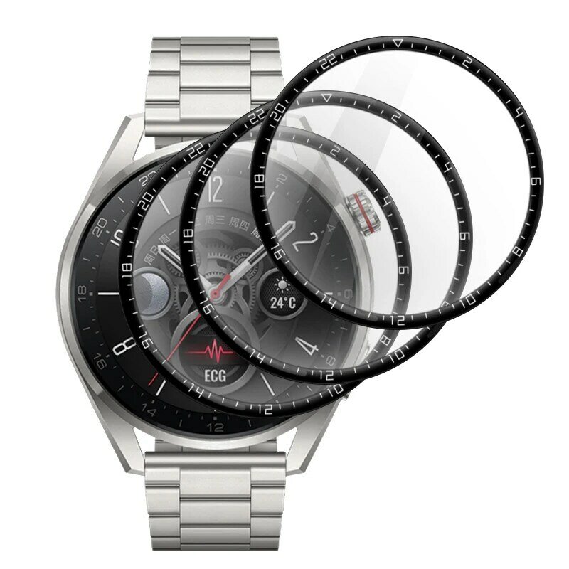 Huawei Watch gt2 pro gt3用スクリーンプロテクター,46mm,42mm