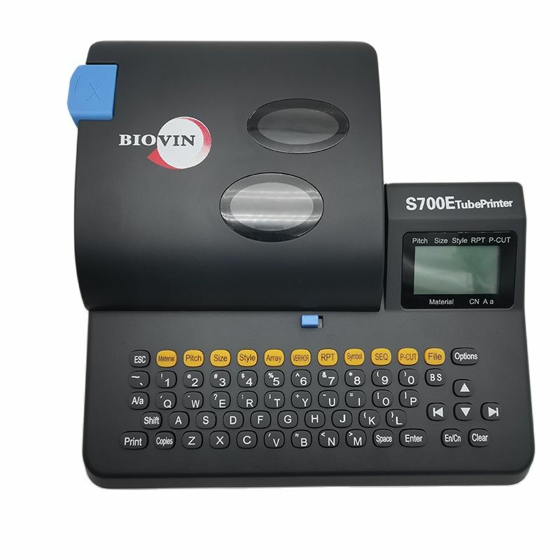 Máquina de números de línea S700E, se puede conectar a una máquina de marcado de carcasas de ordenador, impresora de tubos termorretráctiles