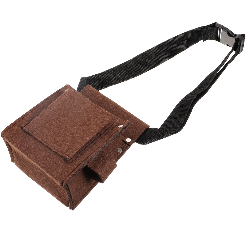 Kantong alat sabuk peralatan kecil, tas sabuk alat portabel untuk konstruksi