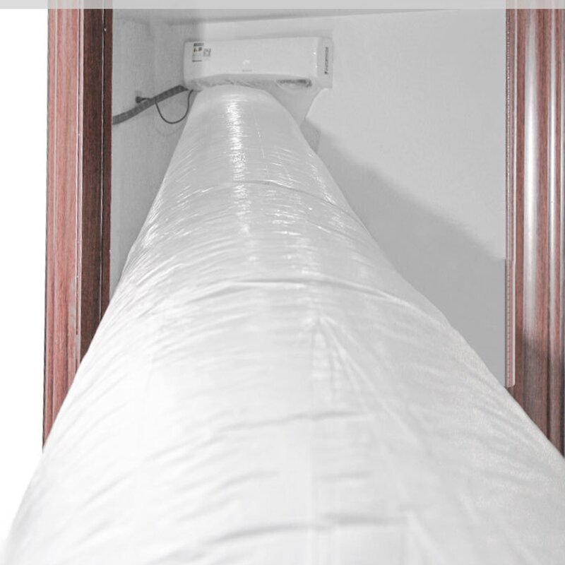 Air Conditioner Blowing Bag Air Conditioning Extended Pipe Flexible Blowing Bag Guide Duct Bags Foldable 5/10/15/20m