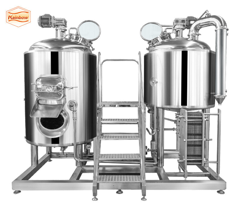 Craft Beer Brewing Equipment, Factory Brewing System, 5hl Complete, Micro Brewery, Chile, 500l