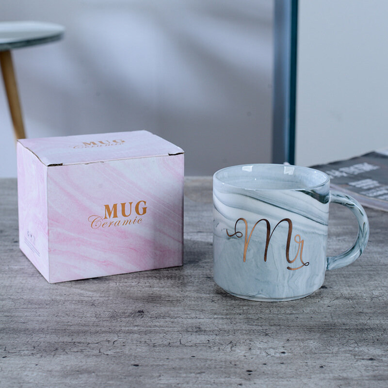 Flamingo cerâmica café xícara, caneca de água, presentes para casais, home handle set