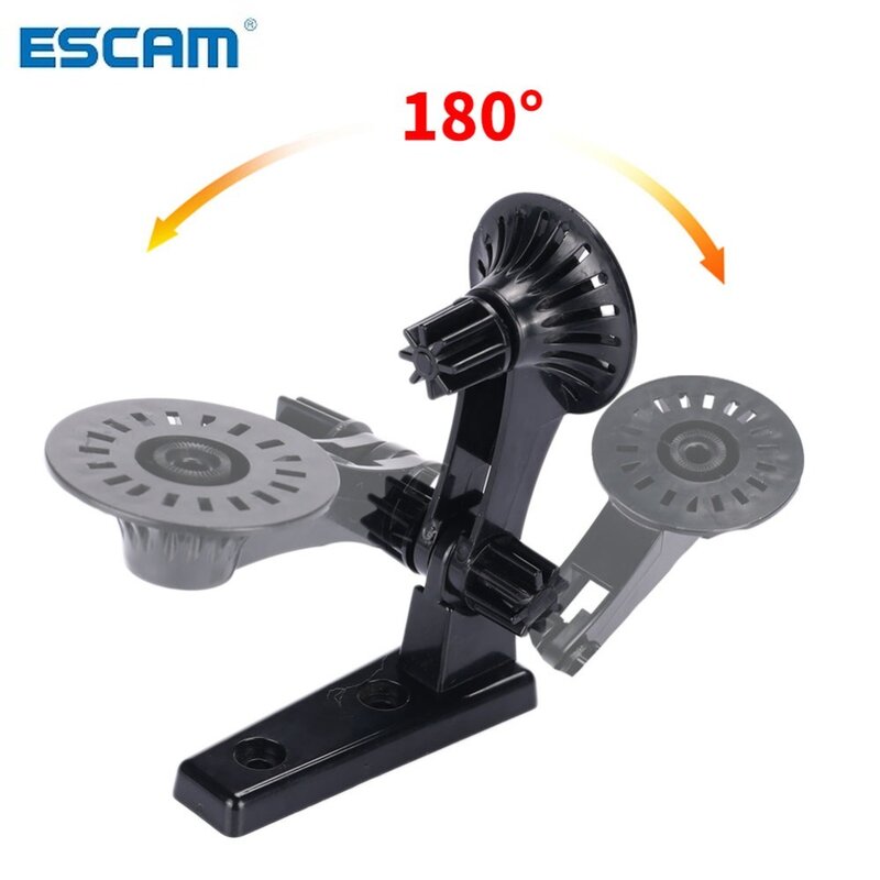 ESCAM-soporte de pared para cámara, módulo de montaje para monitor de bebé, ACCESORIOS CCTV, 180 grados