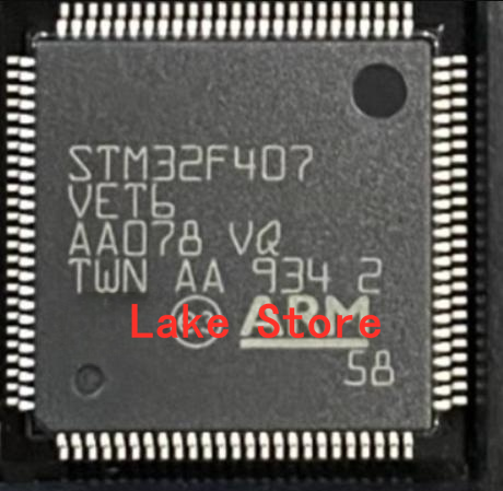 5 unids/lote STM32F407VET6 STM32F407VE STM32F407 en stock