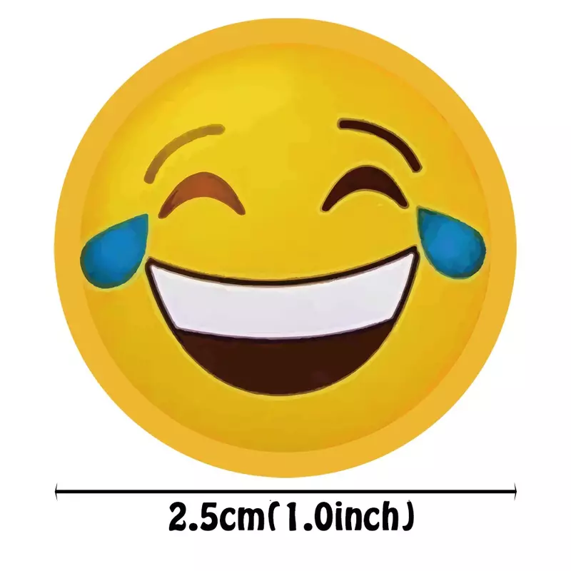 500-1000 stücke kawaii lächeln verschiedene Emoticons Aufkleber niedliche Cartoon-Etiketten Scrapbooking-Aufkleber für Kinder Umschlag Siegel Pegatinas