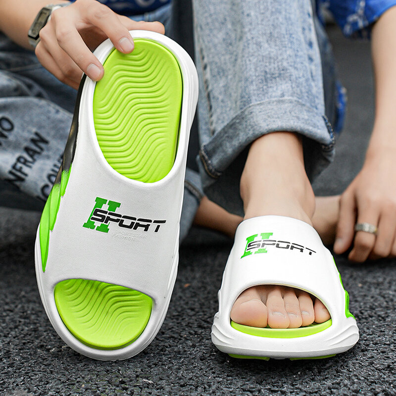 Slippers for Men Shoes for Men Soft and Comfortable Flat Sandals Beach Indoor and Outdoor Wear-resistant Ventilate Unisex New