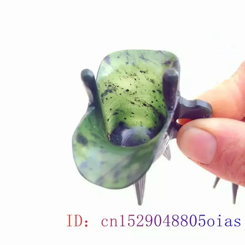 Jade Wine glass Sculptures Figurines Cup Luxury Charms Gifts for Men Cute Pendant Designer Fashion Jewelry Women Gift