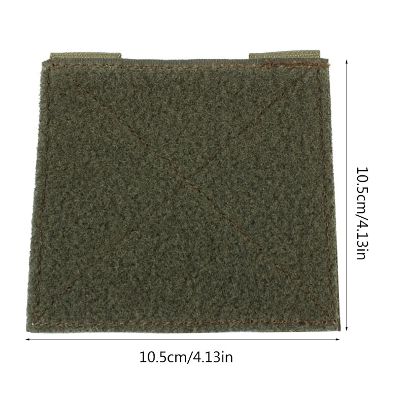 2 × patchs Molles crochet boucle patchs tactiques panneau fixation bandes Molles