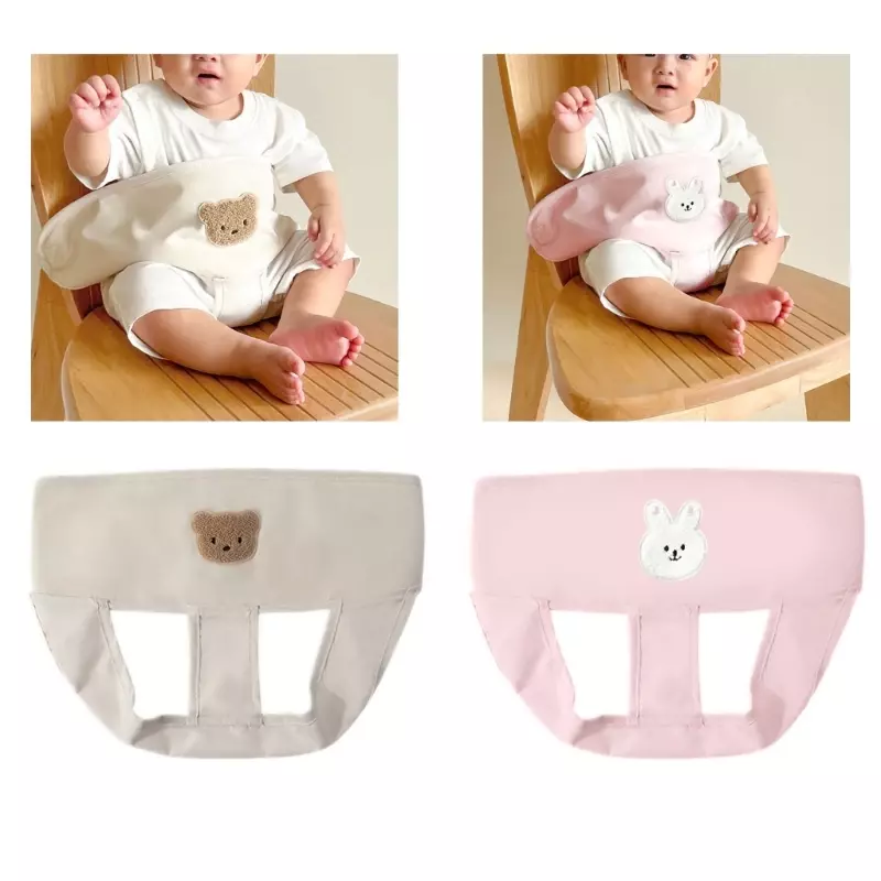 Baby High Chair Harness Feeding Chair Belt Boosters Strap Belt Portable Travel High Chair Safety Lanyard