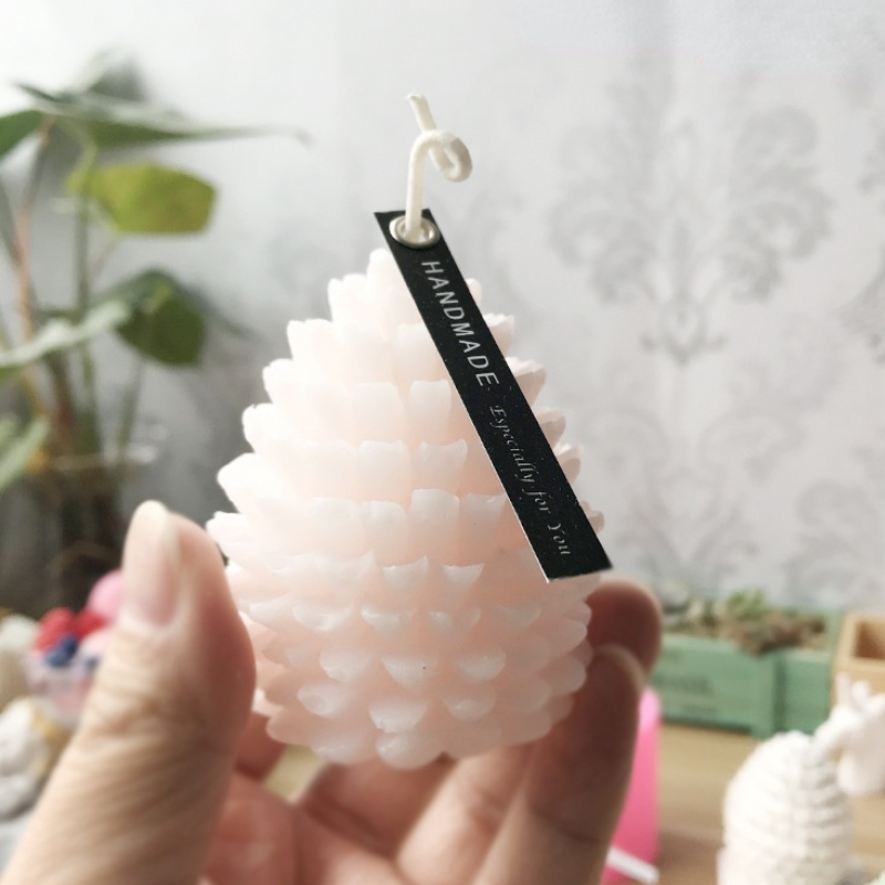 Pinho cones vela molde de silicone diy bola de pinho aromático vela que faz resina sabão molde presentes de natal artesanato suprimentos decoração para casa