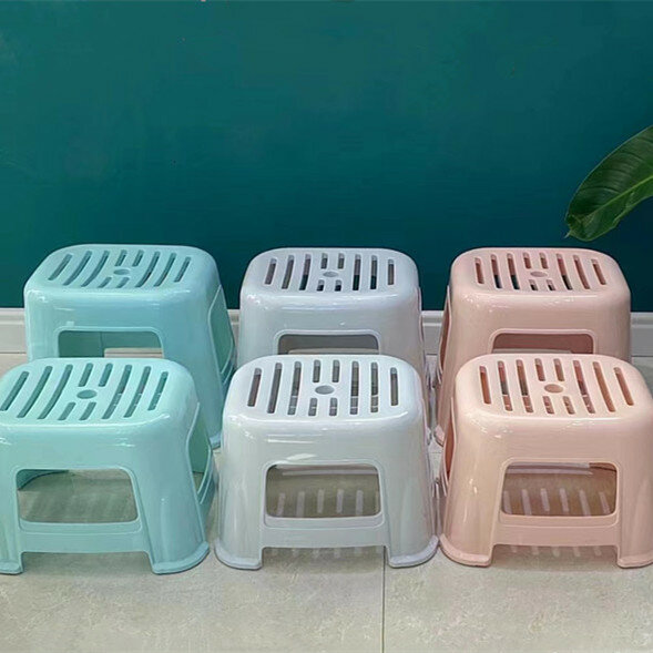 bathroom coffee table Thickened plastic stool for household use, adult living room, non slip children's stool, 25709204