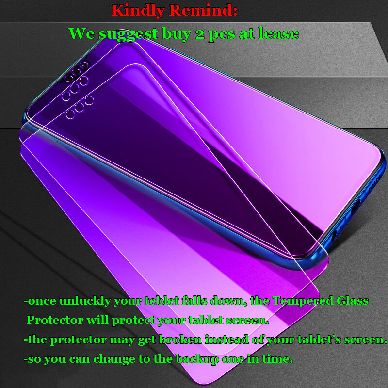 Protector de pantalla de vidrio templado para Huawei Mate 50 50E, película protectora de pantalla Premium 9H, antirayos de luz azul y púrpura