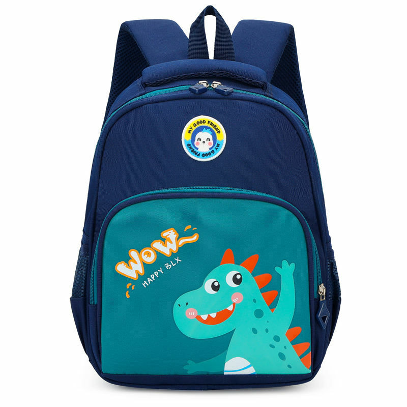 Dinosaur Cartoon Bag para meninos e meninas, mochila de jardim de infância, bolsa infantil, pequena, média, grande, classe, 1-6 anos de idade