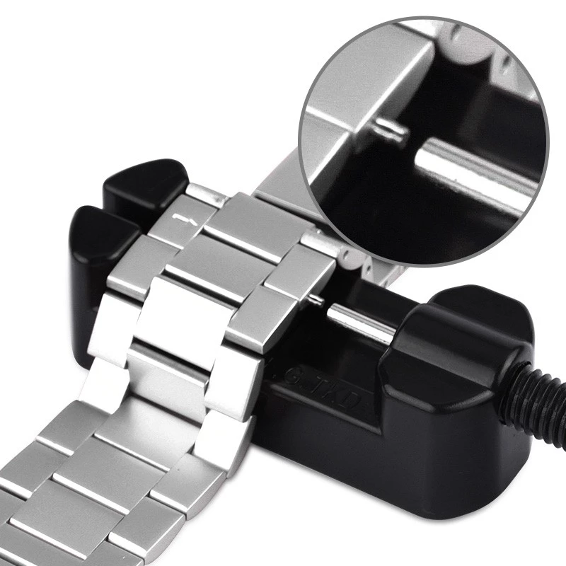 Metall Uhr Reparatur Werkzeug Anpassung Uhr Riemen Werkzeug mit Uhr Pin Band Armband Link Pin Remover Einfach Zu Entferner einstellen