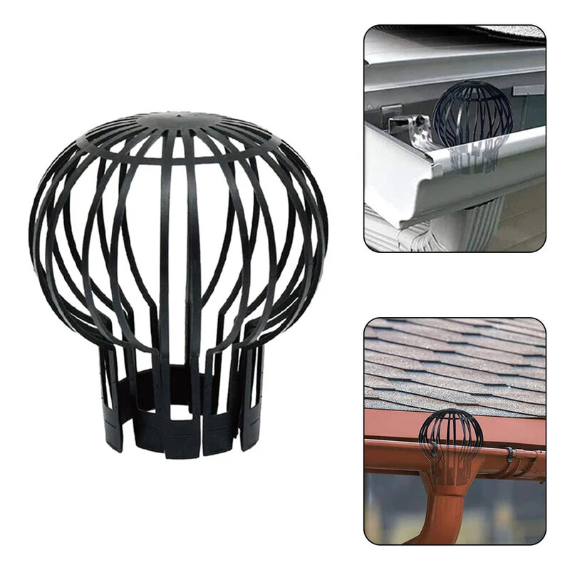 Downpipe Filter Plastic Roof Gutter Balloon Guard Filters Suitable For Most Household Downpipes Garden Protective Cover