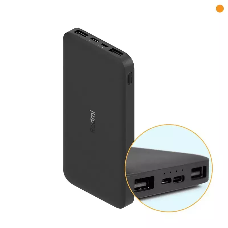 샤오미 레드미 보조배터리 고속 충전 듀얼 USB 휴대용 외장 배터리, 샤오미 아이폰 15 용, 20000mAh, 18W, 정품