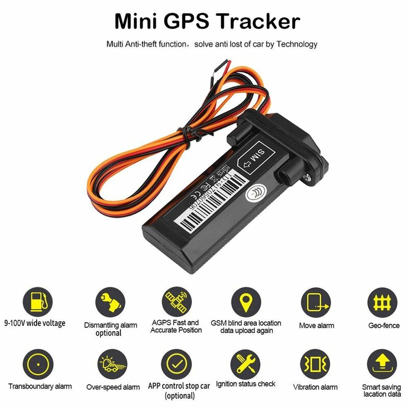 GPS-трекер для автомобиля и мотоцикла, 2G/4G