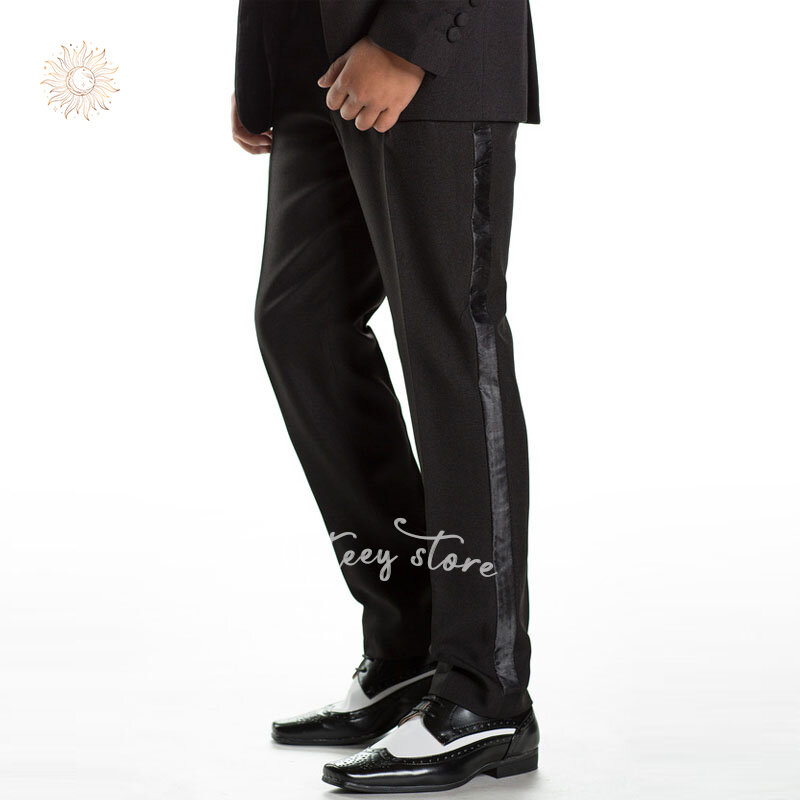 UETEEY-Boys Formal Suit Set, Slim Fit, Roupas de vestido, portador do anel, roupa para crianças, 3 pcs, 2022