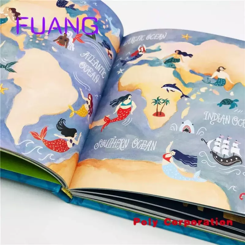 I bambini del fornitore professionale personalizzato stampano il libro con copertina rigida del raccoglitore con copertina rigida