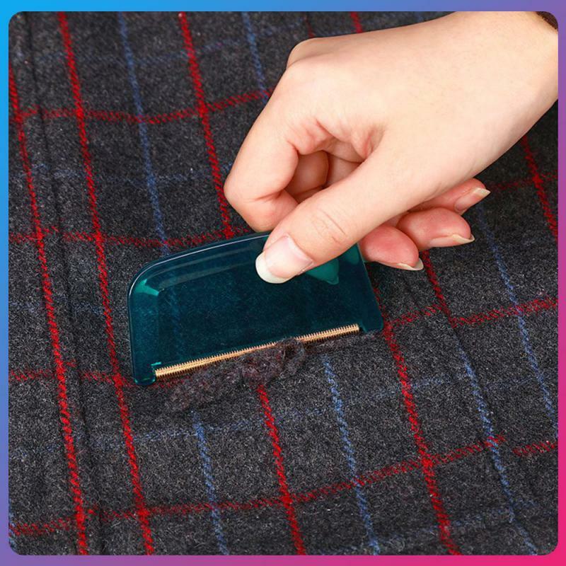Pakaian serat penghilang plastik Manual Epilator Sweater kain pemangkas bola rambut Laundry rumah debu alat pembersih