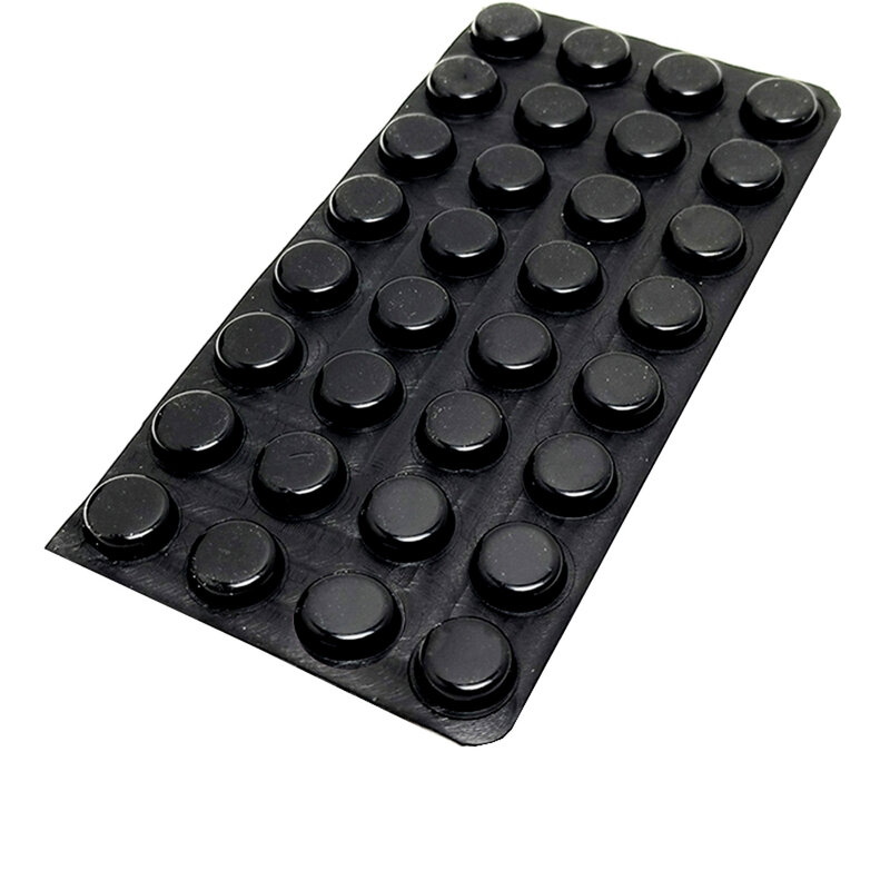 18-100Pcs Soft Silicone Rubber Anti Slip Bumpers Feet Pads Damper Buffer Cabinet Bumpers Silicone Furniture Pads Drawer Door Pad