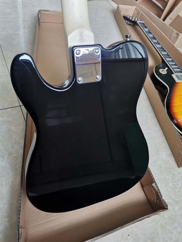 Sunburst Electric Guitar 39 inch Solid Full-Size Electric Instrument Gitarre