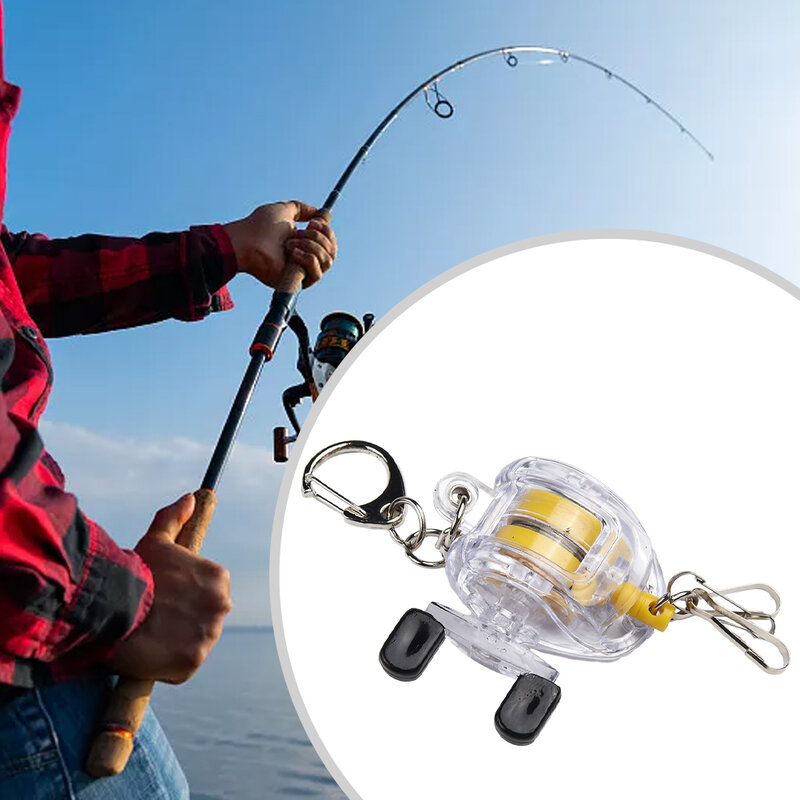 High Qualtity Key Chain Quick Buckle Girfriend Gift Key Ring Lightweight 48cm 5x5.5cm Clear Fishing Tackle Fly Fishing Reel