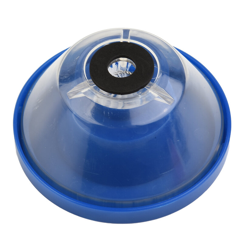Cobertura contra poeira broca elétrica, design em forma de tigela azul, esponja à prova de poeira, PVC e PP, conveniente de usar, novo, novo