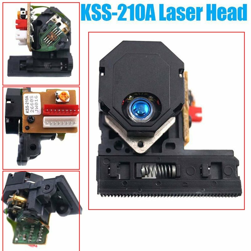 2X KSS 210A optik Pick-Up lensa untuk Sony DVD CD Player suku cadang pengganti kepala