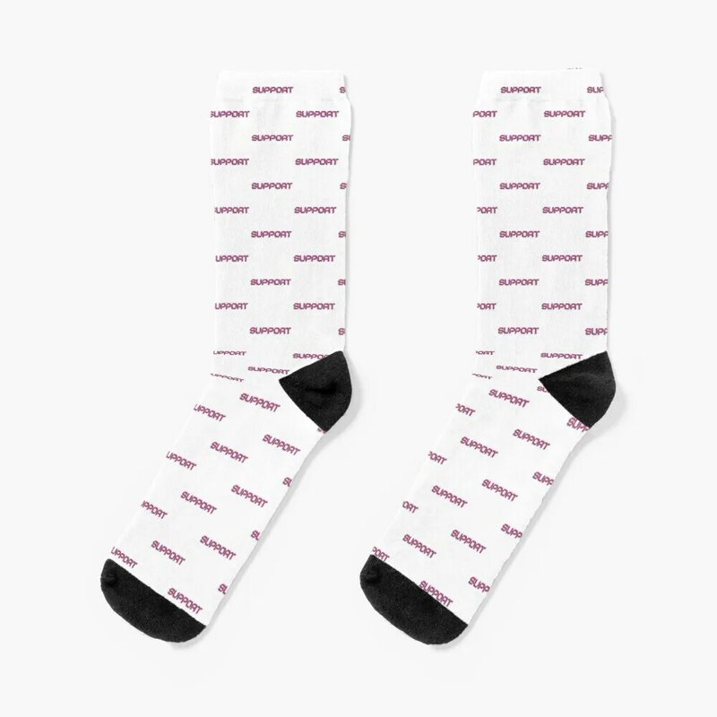 Unterstützung Aufkleber Socken Luxus Socken Socken für Weihnachten Mädchen Socken Männer