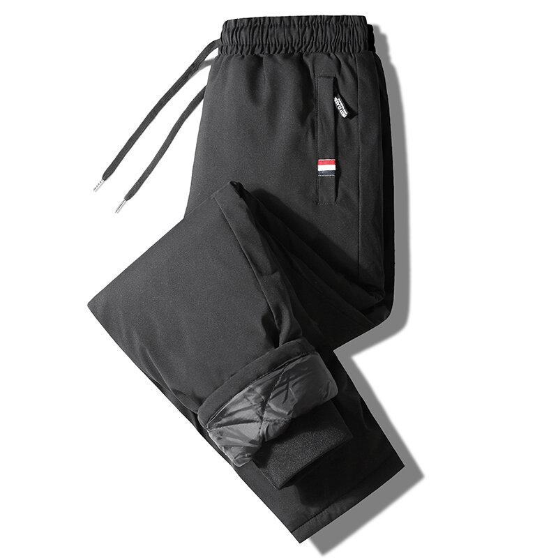 Pantalon de fitness taille élastique pour homme, imperméable et chaud, grande taille, 7XL, Sportedly, automne, hiver, nouveau