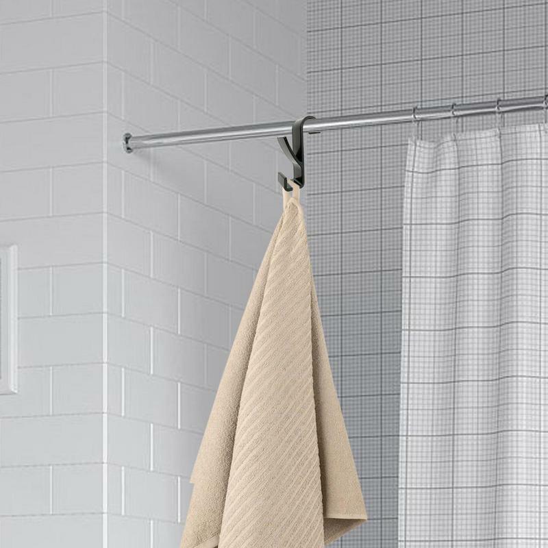 Heated Towel Rack Radiator Rail Clothes Scarf Hanger Clips Bath Hook Holder Drying Rack For Kitchen Bathroom