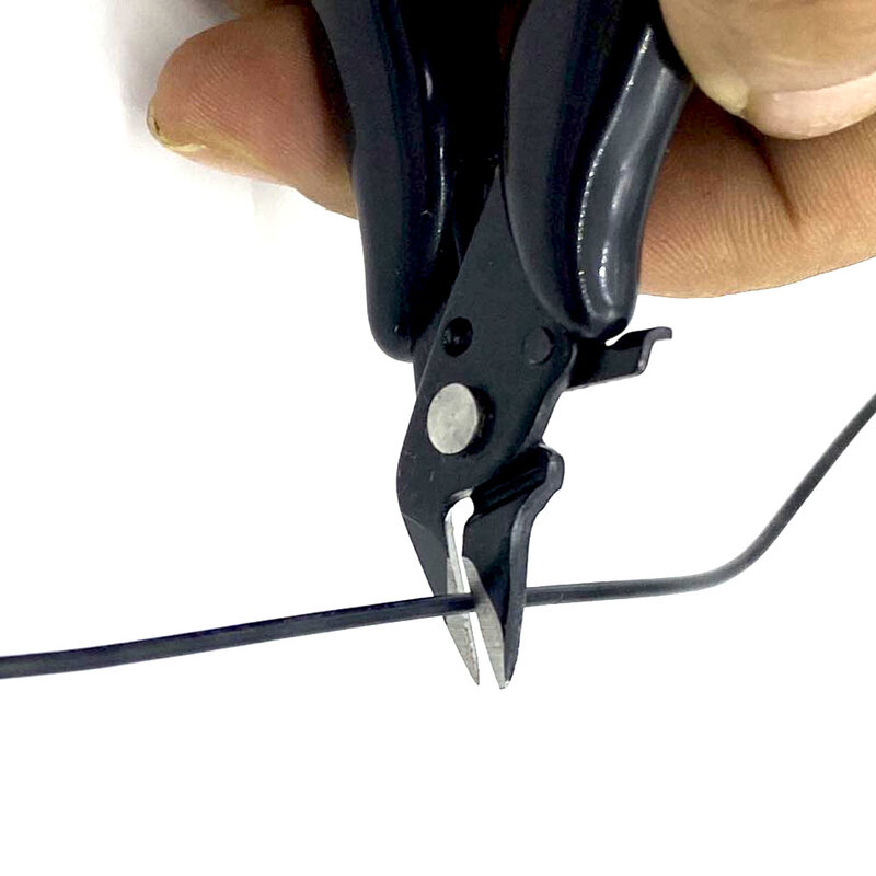 1Pcs 3.5 Inch Mini 170 Bevel Pliers Wire Cutter Cutting DIY Electronic Pliers Wires Insulating Rubber Handle Hand Diagonal Clamp