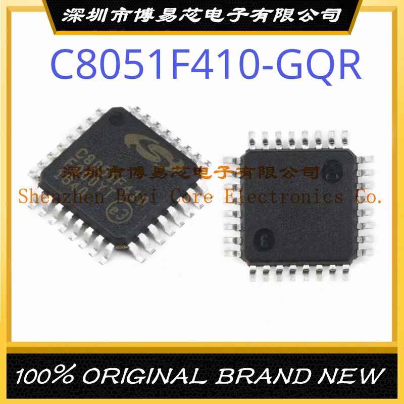 C8051F410-GQR 패키지 LQFP-32 정품 마이크로컨트롤러 IC 칩, MCU/MPU/SOC, 신제품