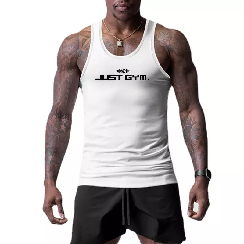 Męska odzież sportowa do ćwiczeń na siłowni szybkoschnący bezrękawnik siatka kamizelka Hip-Hop modne podkoszulki bez rękawów