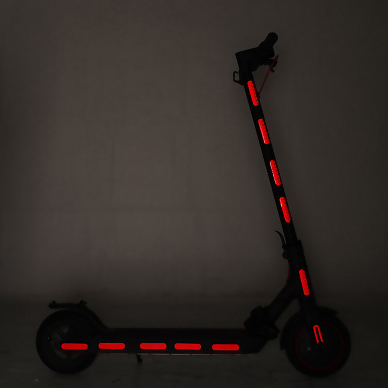 Stiker Skateboard skuter elektrik, pelindung malam reflektif untuk Aksesori MAX G30