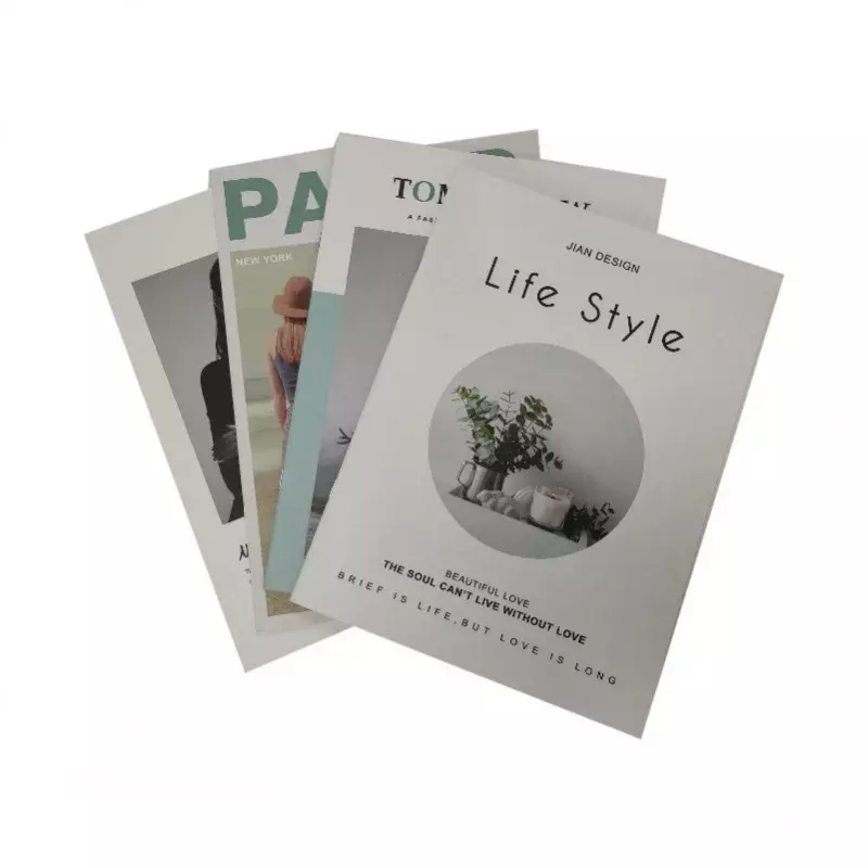 Folheto impresso promocional, catálogo folheto, livreto impressão serviço, produto personalizado