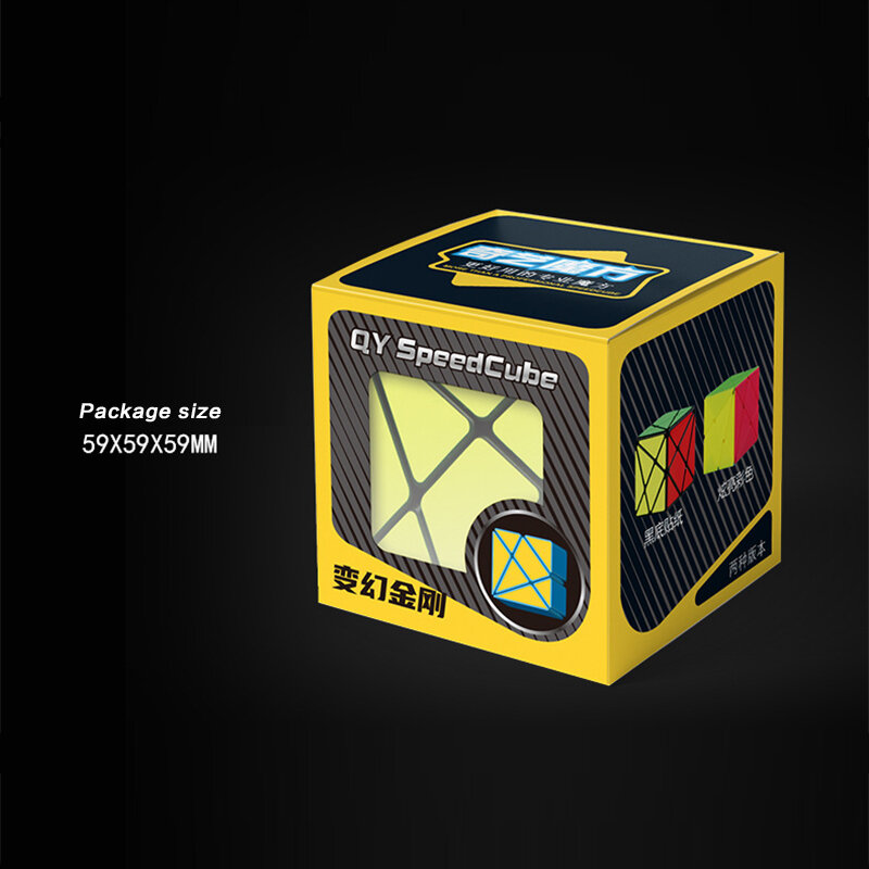Geschwindigkeit Magic Cube 3x3x3 Puzzle Schwarz Aufkleber Magie Cube Bildung Learnning Cubo Magico Spielzeug Für Kinder kinder Educ Spielzeug
