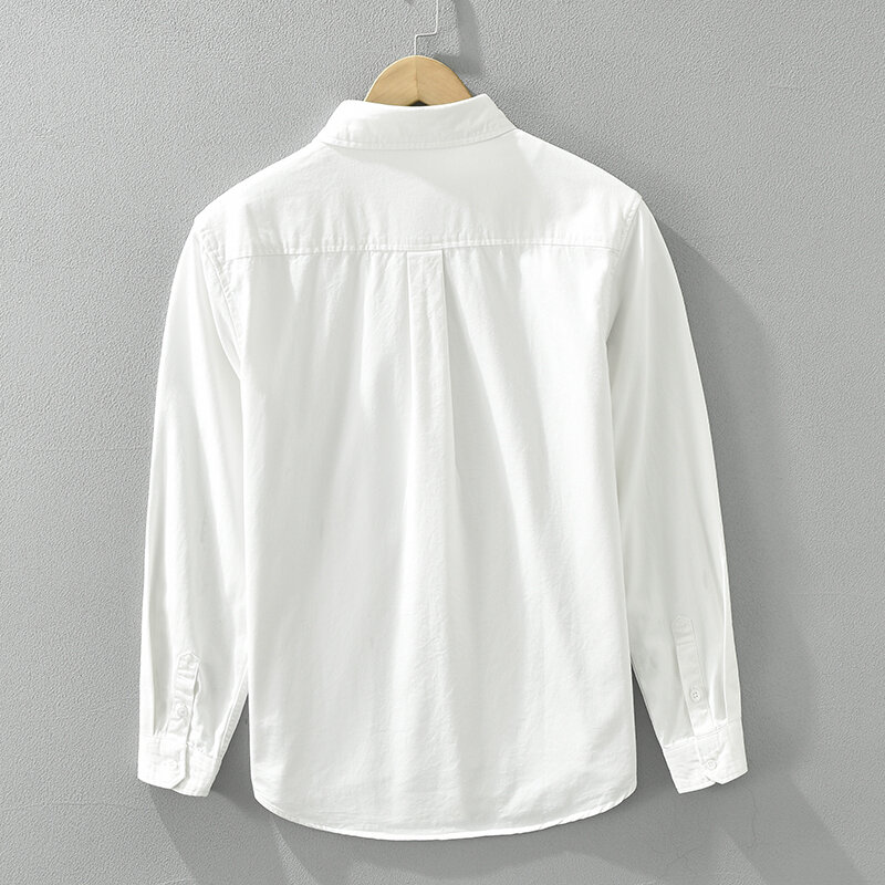 Mode Patchwork Shirts für Männer 2024 Frühling Sommer neue Langarm Button-Down-Shirt Herren bekleidung