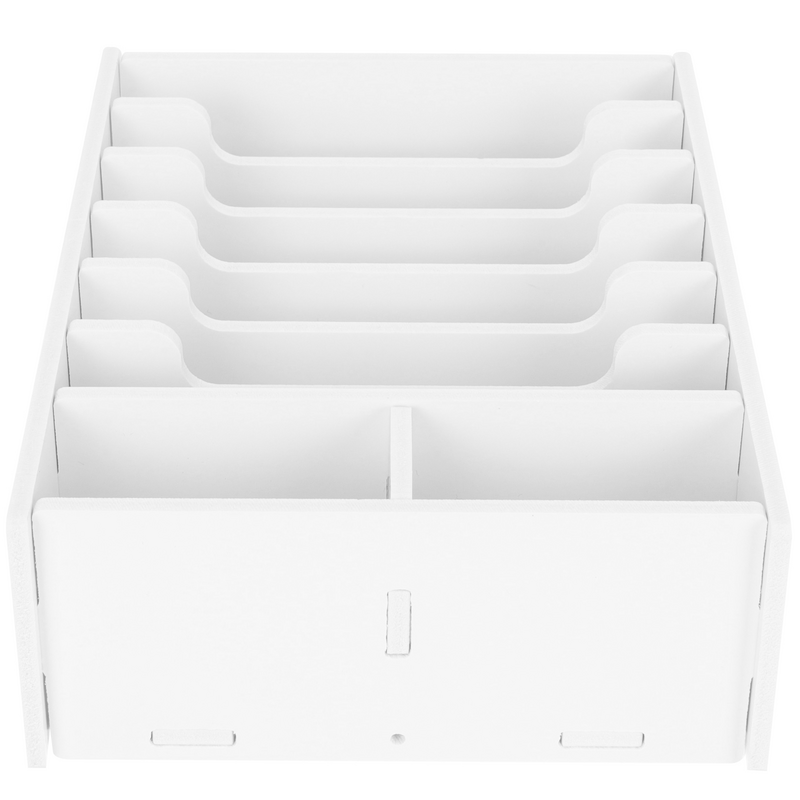 Salvadanaio Organizer Topbathy scatola portaoggetti per ricevute supporto per cellulare scrivania cassetto per Desktop cassetti portaoggetti scatola per la raccolta dei contanti contanti