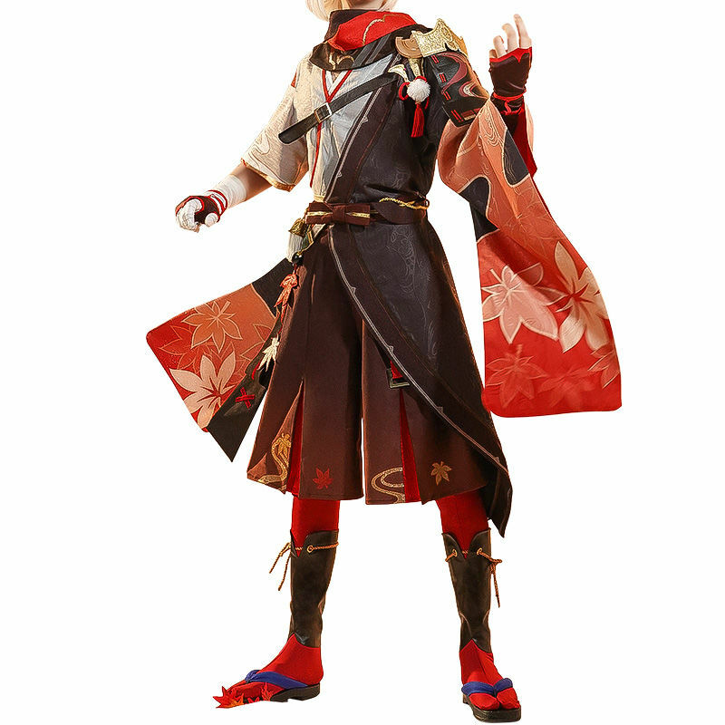 Gra: Genshin Impact ubrania typu Cosplay kaehara Kazuha Cos animacja kostiumów męska odzież męska i damska do odgrywania ról pełny zestaw