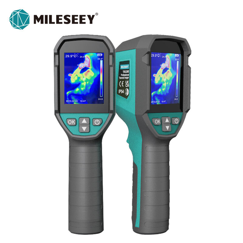 Mileseey TR120 적외선 열 화상 열 카메라 누출 감지용 휴대용 카메라 테르미카 전자제품 수리용