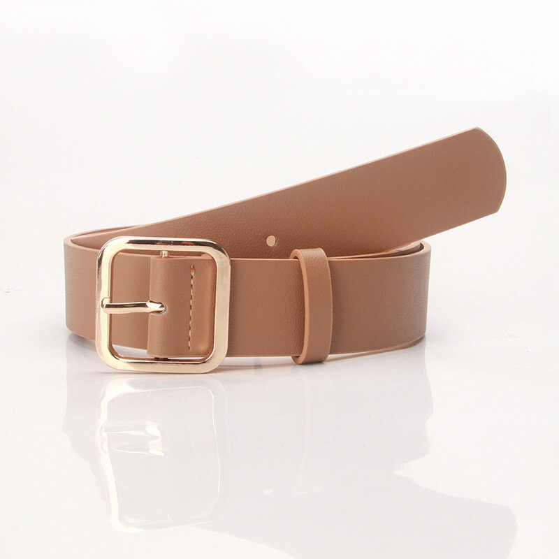 Cinturón de diseñador clásico para hombre y mujer, correa de lujo con hebilla lisa y letras, informal, con caja, 2023, L156