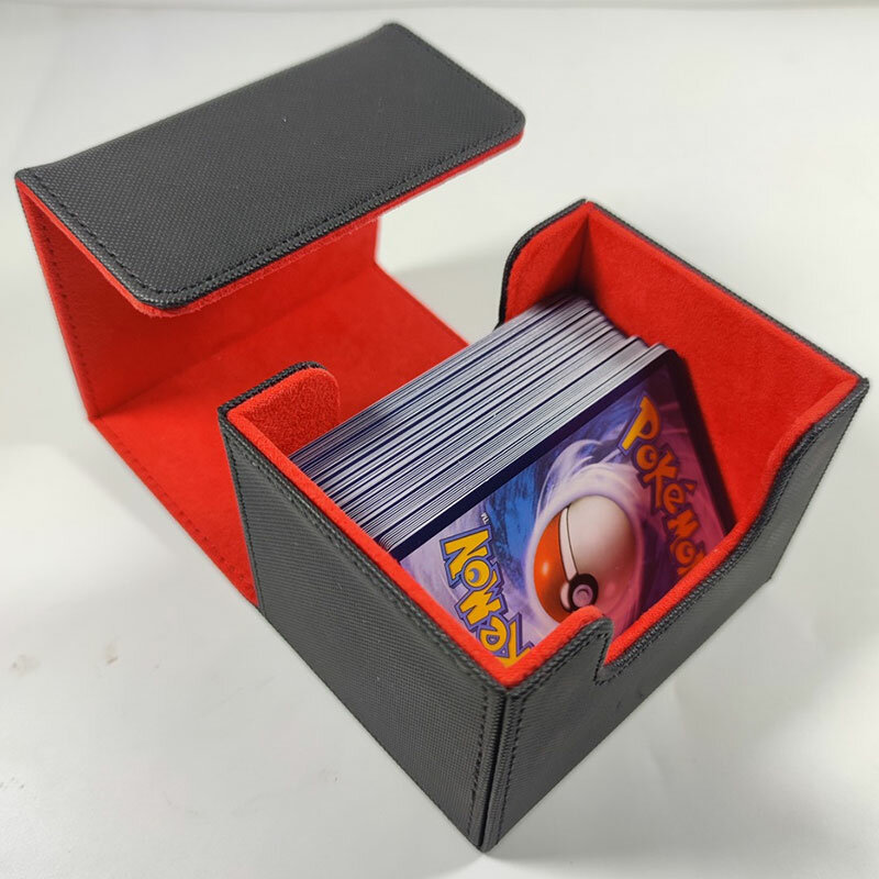 Hot Trading Card Deck Box Holder Large MTG Card Organizer Storage Collectible Game Card Cases Protectors Container