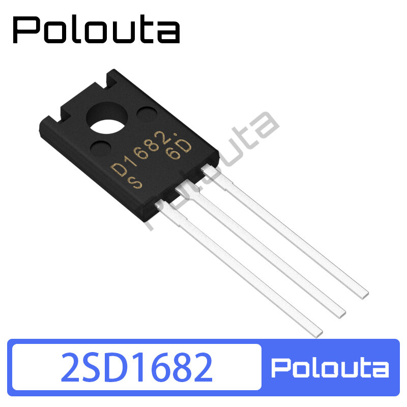 Polouta – circuit intégré triode de transistor 2SD1682 TO-126F, 4 pièces
