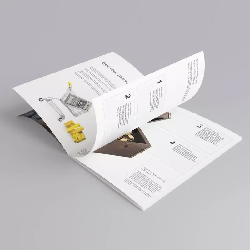 Producto personalizado, impresión de folleto barato, impresión a granel, A4, folleto, impresión de folleto